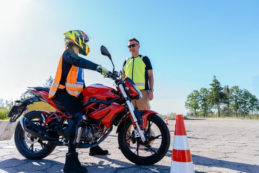 motorbike training course